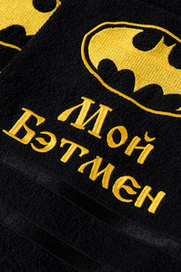 14418/6 Бэтмен полотенце махровое плотность 350гр