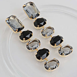 Серьги длинные на гвоздиках арт. 13 3729 (id 277066)