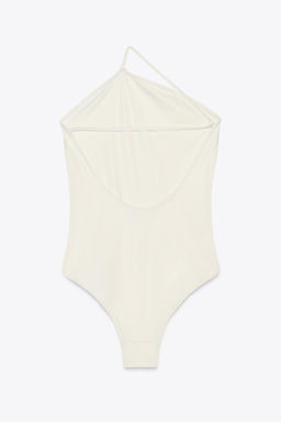 PLAIN ASYMMETRIC SWIMSUIT - Zara фото 2