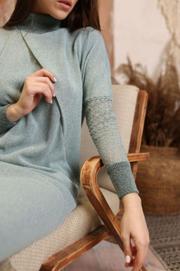 Платье AMORI 9614 бирюзовый  фото 3