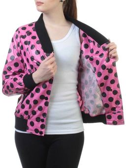 WA1327 CRIMSON Бомбер женский (100% полиэфир) - Fashion фото 7