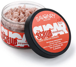Cахарный скраб для тела SAVONRY STRAWBERRY (300 г)