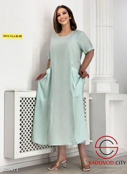 Платье женское однотонное - Bruno фото 8