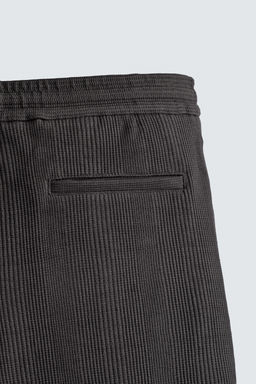 PANTALONES CORTOS TRAINING MEZCLA ALGOD?N 9 / Piedra - Zara фото 10