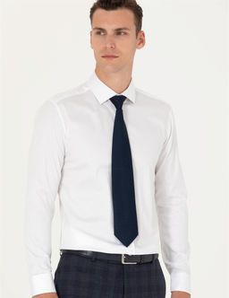 Beyaz Ex. Slim Fit Uzun Kollu Basic G_mlek - Pierre cardin фото 3