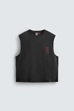 CAMISETA ILUSTRACI?N JURASSIC PARK UCS LLC AND AMBLIN  X DYLAN?S T-SHIRT CLUB X ZARA / Antracita oscuro  фото 7
