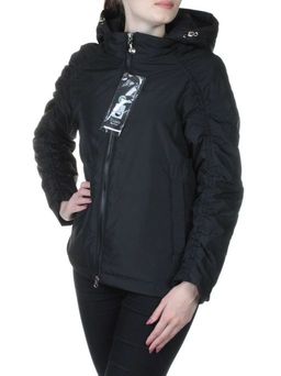 9136 BLACK Куртка демисезонная женская Kapre - Фабричный китай фото 3