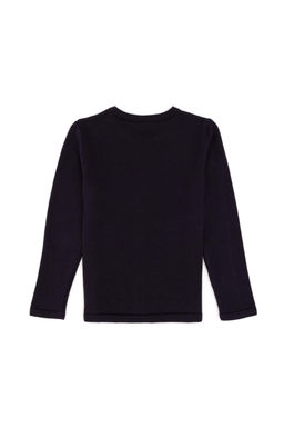 Темно-синий трикотажный кардиган для девочки Неожиданная скидка в корзине - U.s. polo assn фото 4