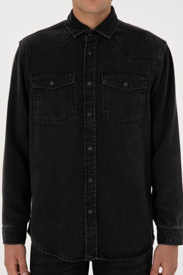 Erkek Siyah Jean G_mlek - U.s. polo assn фото 6