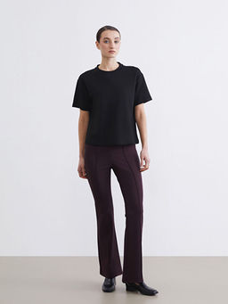 Dar Fit Kad?n ?spanyol Pa?a Pantolon