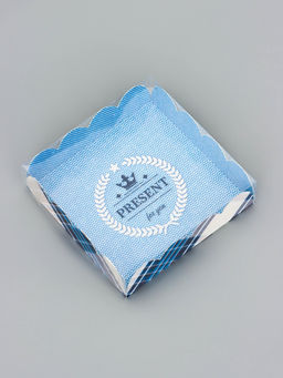 Цена за 5 шт. Коробка для печенья, «Презент для тебя», 12×12×3 см