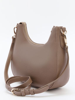 Женская сумка на плечо VALENTINO BRIXTON Артикул 4070893, серо-коричневый