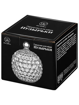 Горшочек д/меда 300 мл 11*11*13,5 см Пузырьки - Elan gallery фото 25