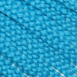 SIM-BRAIDS Афрокосы, 60 см, 18 прядей (CE), цвет светло-голубой(#IlI BLUE) - Queen fair фото 2