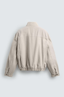 CROPPED FIT FIREMAN CLASP JACKET - Zara фото 18