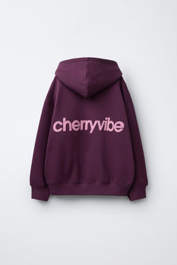 SHINY CHERRY SWEATSHIRT - Zara фото 2