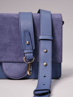 Сумка через плечо Deboro 30574 сиреневый закат