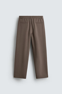 PLEATED RELAXED FIT TROUSERS - Zara фото 8