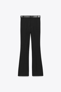 FLARE LEGGINGS WITH BELT - Zara фото 9