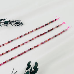 Бусины для украшений из Шпинели микс (86 бусин) 39 см