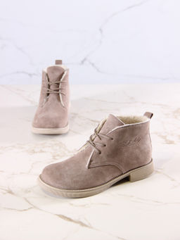 Ботинки 308.патрицияka.Капучино замша R