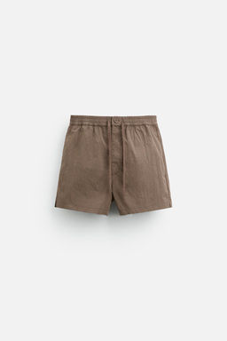 DUGMELI KISA DENIZ SORTU - Zara фото 5