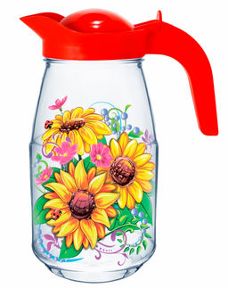 Кувшин 1,5л арт.1607-Д (Подсолнух)