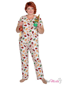 Футболка Модель №1299 размеры 44-84 - Plusmoda фото 7