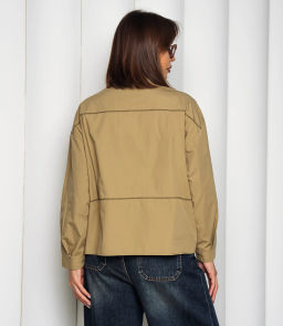 Рубашка #КТ2225 (3), светлый хаки - Dommod фото 3