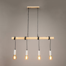 Люстра «Дрога» 4хЕ27 40 Вт 80×7×15-200 см