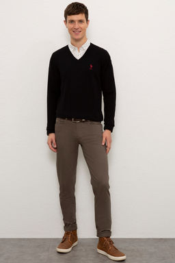 Erkek Siyah Basic Kazak - U.s. polo assn фото 10