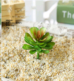 Суккулент искусственный 6,5х9 см / GN107 /уп 100/