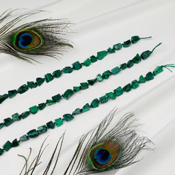 Бусины для украшений из камня Малахита - Радуга самоцветов фото 3