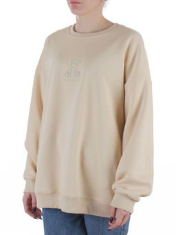 5012-1 BEIGE Свитшот женский (100% хлопок)