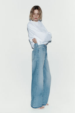 Wide High Waist Jeans - H&m фото 15