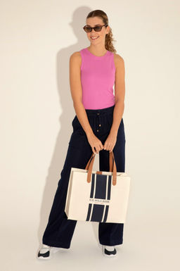 Сумка женская U.S. Polo Assn белая полиуретан  фото 8