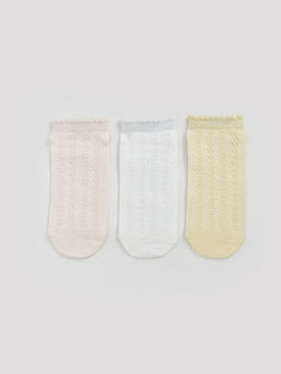 Basic K?z Bebek Patik ?orap 3l?