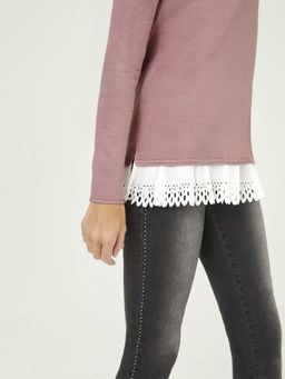 Пуловер 2 в 1, пудра - Heine фото 6