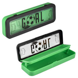 Пенал школьный Феникс+, арт.65337/ 50 ФУТБОЛИСТЫ (без наполнения, 21,5x7x3 см, АБС-пластик, полистир