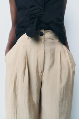 ZW COLLECTION DARTED TROUSERS - Zara фото 26