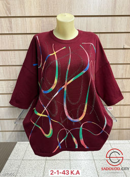 Свитер женский с принтом - Bruno фото 3