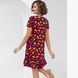 Платье Фантазийный перелив (яркая) - Charutti фото 11