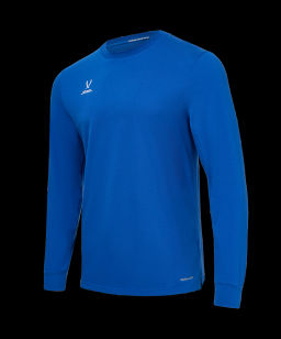 Лонгслив тренировочный JOGEL DIVISION PerFormDRY Training CVC LS Z2, синий