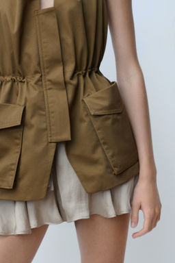 Top halter de sarga - H&m фото 2