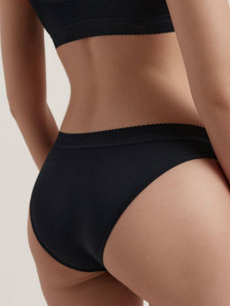 CONTE PRINT DOTS LB 2545 Трусы женские black - Conte elegant фото 4