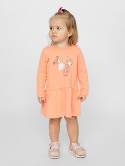 CRB wear/CSNG 63416-28-347 Платье для девочки,коралловый/Ex.Cherubino
