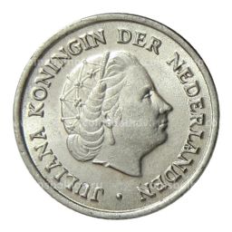10 центов 1955 года Нидерланды