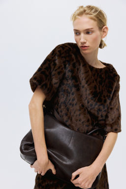 Top efecto pelo de corte holgado - H&m фото 5