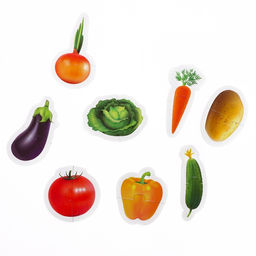 Макси-пазлы Овощи, 8 пазлов - Puzzle time фото 4