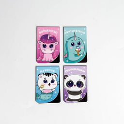 Магнитные закладки Сказочное чтение на открытке, 4 шт - Artfox фото 3